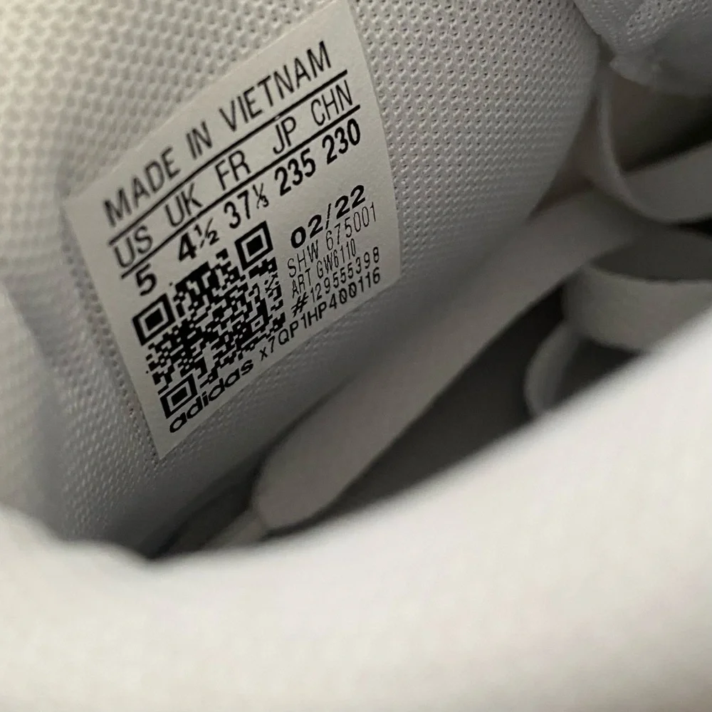 Adidas Hoops Mid 3.0 K White Pink Basketball Sneakers